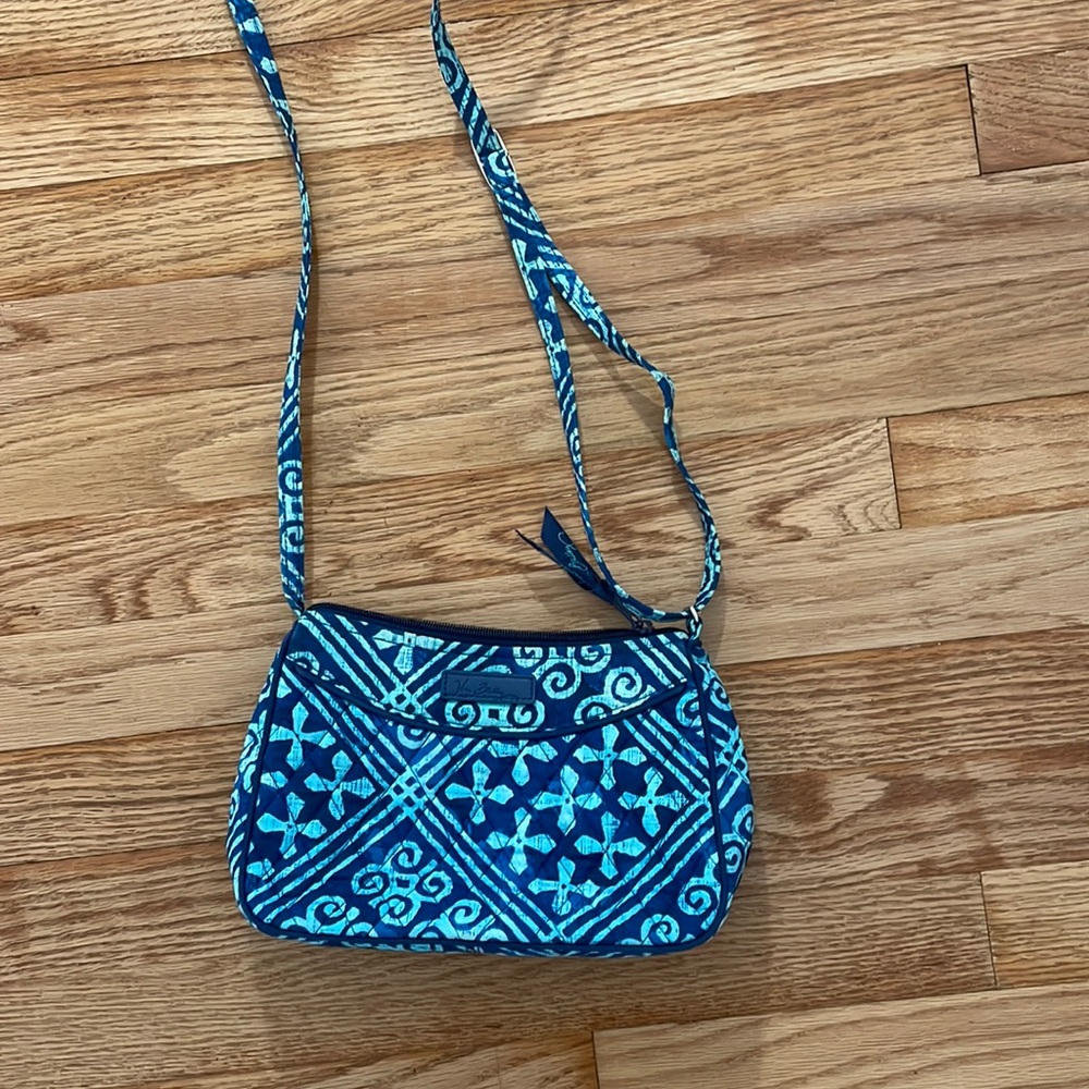 Vera Bradley Cuban Tiles Blue Purse